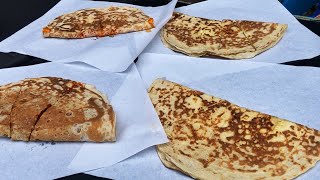 Manakeesh Traditional breakfast from Syria Madaya Street Food [upl. by Manuela]