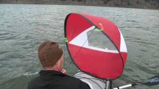 WindPaddle Sails  Rigging and OnTheWater sailing instructions [upl. by Einahpet]