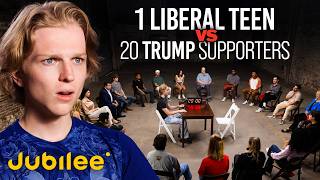 Can 1 Woke Teen Survive 20 Trump Supporters  Surrounded [upl. by Rasmussen]