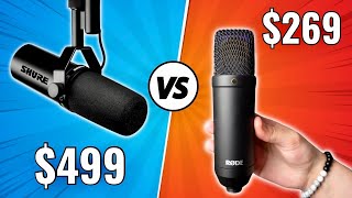 Shure SM7DB vs Rode NT1 Which Mic Should You Buy [upl. by Publia]