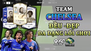 Team CHELSEA ĐỀU  ĐẸP  ĐA DẠNG LỐI CHƠI  Crespo ICON Lampard CFA Gullit CFA  KaD Minh Nhựt [upl. by Erskine]