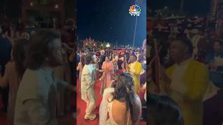 Dhoni Sakshi Bravo Playing Dandiya at the PreWedding of Anant Ambani  Ram Charan  N18S [upl. by Teagan782]