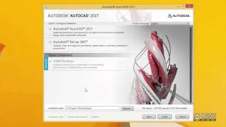 AutoCAD 2017  Installation [upl. by Ahsitel]