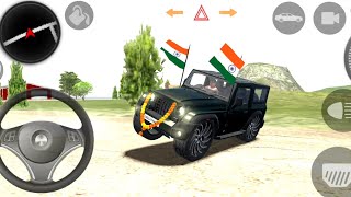 IMPOSSIBLE 😈🗿 modified thar 🇮🇳 FARMING VILLAGE SIMULATOR cargame thar indiancarssimulator3d [upl. by Ayle708]