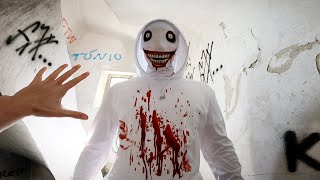 if your drone ever catches Jeff the Killer in this secret scary hideout RUN Away FAST he is bad [upl. by Auliffe784]