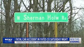 Tragedy Strikes with a Fatal Car Accident Claiming Two Lives in Yates County [upl. by Ymrej]