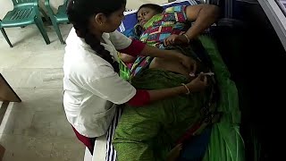 Mam ko lgana pda dard ka injection  injection video  injection vlog new  Doctor video [upl. by Nesnar]