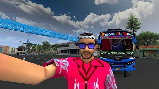 NEPAL TRAFFIC MOD V42 BY RKC GAMING FOR BUS SIMULATOR INDONESIA GAMEPLAY  bussimulatorindonesia [upl. by Hephzibah]