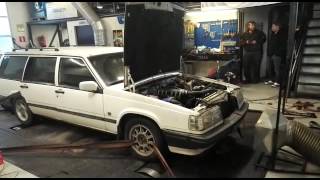 Volvo 740 D24 dyno [upl. by Wandis659]