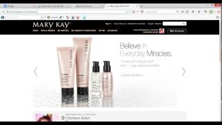 Mary Kay Online How to Promote Your Mary Kay Personal Website [upl. by Anirbes]