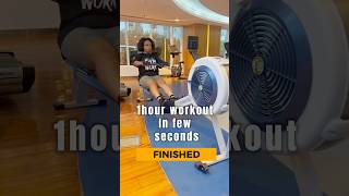 1 hour workout session in few seconds fyp workout fitness gym wellness stayfit [upl. by Rocher]