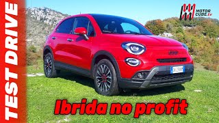 NEW FIAT 500X HYBRID RED 2022  FIRST TEST DRIVE [upl. by Sybille]