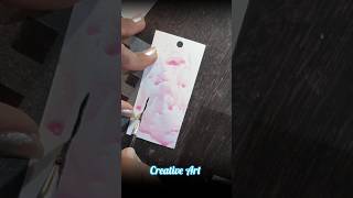 Bookmark Painting 🖌️ 🔖 shorts ytshorts creativeart [upl. by Karyn]