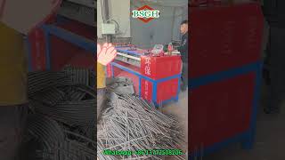 AC Radiator Stripping Machine  BS1200P Copper Aluminum Radiator Recycling Machine For Sale [upl. by Reagan987]