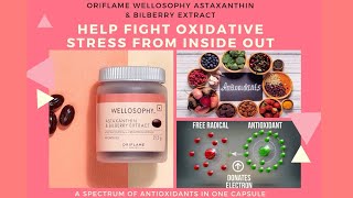 Oriflame Wellosophy Astaxanthin amp Bilberry Extract  King of antioxidants [upl. by Alec944]