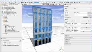 7 CityEngine Tutorial Facade Modeling [upl. by Airdnaed756]