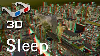 Sleep a 3D Anaglyph Video with Music by Eric Whitacre amp VOCES8 Animated by Nearly Dark [upl. by Adianes]