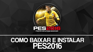 COMO BAIXAR PES 2016SEM ERRO [upl. by Hareemas]