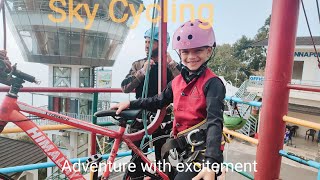 Sky Cycling at PokharaSarangkotsky cycling pokhara [upl. by Coonan]