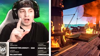 i didnt mean to hit this shot 😲  Sea of Thieves [upl. by Tacita]