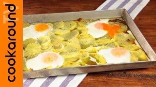 Patate e uova al forno  Ricetta facile e veloce [upl. by Janine]