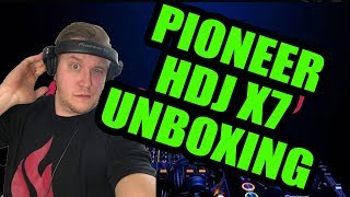 Pioneer HDJ x7 Unboxing [upl. by Alastair]