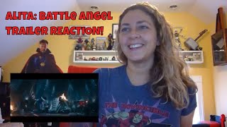 Alita Battle Angel Official Trailer REACTION James Cameron [upl. by Kacerek459]