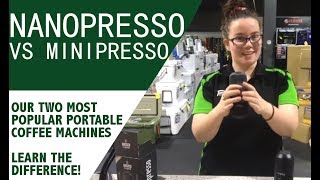 Wacaco Nanopresso vs Minipresso  Demonstration on How to Use  Features amp Specifications Review [upl. by Natloz]