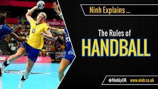 The Rules of Handball Team Handball or Olympic Handball  EXPLAINED [upl. by Maxwell662]