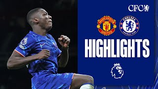 Man United 11 Chelsea  CAICEDO volley levels it at Old Trafford  HIGHLIGHTS  PL 2425 [upl. by Tybalt]