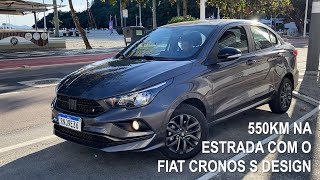 Fiat Cronos SDesign uma viagem de 550km [upl. by Carlyle]