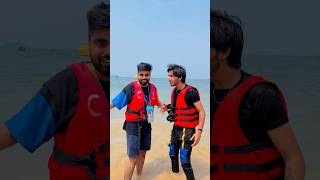 Scuba Diving K lie aa gye 🥹 dushyantkukreja shorts [upl. by Enalahs]