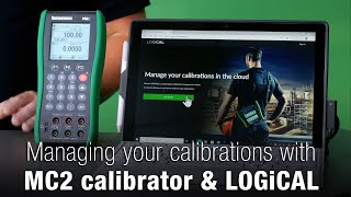 Managing calibrations with a Beamex MC2 calibrator and calibration software LOGiCAL [upl. by Brookhouse355]