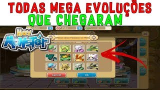 TRAINER CANYON Todas As Mega Evoluções Que Tem No Game • MONSTER PARK [upl. by Homans175]