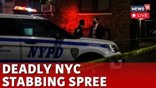 New York City Stabbing LIVE  Manhattan Stabbing Spree Leaves At Least 1 Dead  US News  N18G [upl. by Birch]