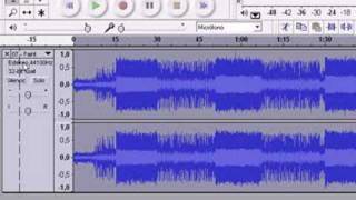 Como quitarle la voz a las canciones con audacity en español [upl. by Dubois]