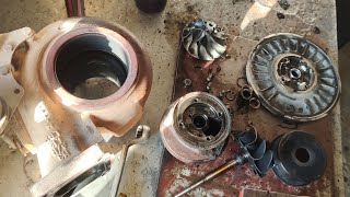 TurboCharger Ct12B Repairing how to 1KZ turbocharged [upl. by Werdnaed]