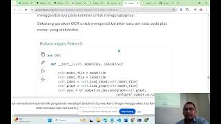 COMPUTER VISION  PYTHON  Deteksi dan Kenali Plat Nomor Mobil dari video secara real time [upl. by Naejamron]