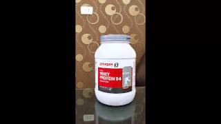 Sponser Whey protein Isolate review [upl. by Oirobil700]