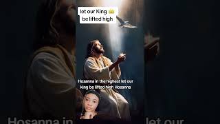 Let our King be lifted high youtubeshorts youtube jesus [upl. by Keligot746]