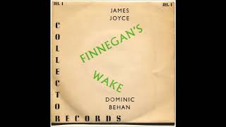 James Joyce  Dominic Behan ‎– Finnegans Wake The Songs Of James Joyce  1959  Vinyl Rip [upl. by Dicks]