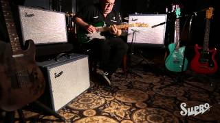 Matt Smith plays the Supro S6420 Thunderbolt 1964 Reissue Tube Amplifier [upl. by Raynell]