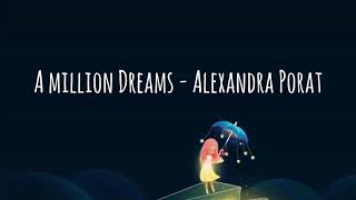 A Million Dreams  Cover oleh Alexandra Porat [upl. by Refinnaj]