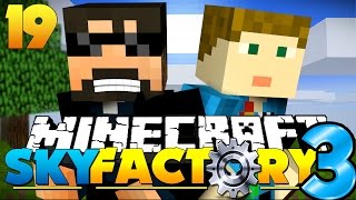 I USE THAUMCRAFT to make MAGIC Sky Factory 3 [upl. by Gnart]