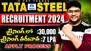 Finally Tata Steele Mass Hiring Announced  TATA Steel Recruitment 2024 Detailed Notification Out [upl. by Eugene306]