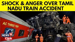 Tamil Nadu Train Accident  MysuruDarbhanga Express Train Rams Into Goods Train Near Chennai  N18V [upl. by Navi]