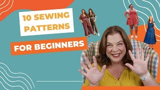 10 Sewing Patterns For Beginners [upl. by Oiluig555]