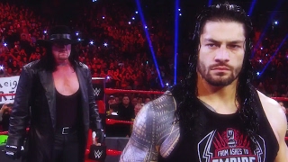 Road to WrestleMania 33 The Undertaker vs Roman Reigns [upl. by Juakn700]