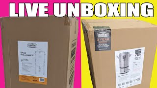 Grainfather G70  Grainfather SF70 Live Unboxing [upl. by Eirrod]