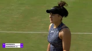 Bianca Andreescu 🇨🇦❤️ vs Liudmila Samsonova 🇷🇺❤️ WTA Final Hertogenbosch [upl. by Dulcle]